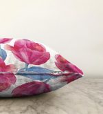 - Sonil-K-2262-Gorsel3 - Realhomes  Sulu Boya Lale Temalı Dekoratif Kırlent Raşel Kadife Yastık Kılıfı Realhomes