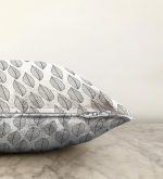 - Sonil-K-2263-Gorsel3 - Realhomes  Özel Tasarım Yaprak Desenli Dijital Baskılı Raşel Kadife Kırlent Kılıfı Realhomes