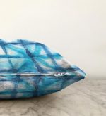 - Sonil-K-2289-Gorsel3 - Realhomes  Mavi Sulu Boya Desenli Dijital Baskılı Modern Raşel Kadife Yastık Kılıfı Realhomes
