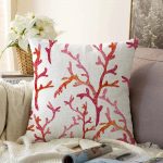 - Sonil-K-2306-Gorsel1 - Realhomes Yosun Desenli Dijital Baskılı Dekoratif Raşel Kadife Yastık Kırlent Kılıfı Realhomes