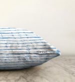 - Sonil-K-2308-Gorsel3 - Realhomes  Mavi Çizgi Desenli Dijital Baskılı Dekoratif Raşel Kadife Yastık Kılıfı Realhomes