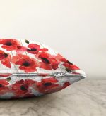 - Sonil-K-2323-Gorsel3 - Realhomes  Kırmızı Çiçekli Dijital Baskılı Dekoratif Raşel Kadife Kırlent Kılıfı Realhomes