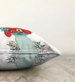 - Sonil-K-2325-Gorsel3 - Realhomes  Saksıdaki Çiçekler Temalı Dijital Baskılı Raşel Kadife Kırlent Kılıfı Realhomes