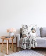 - Sonil-K-2347-Gorsel2 - Realhomes Kuşlar ve Dal Desenli Dekoratif Raşel Kadife Yastık Kırlent Kılıfı Realhomes