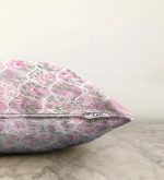 - Sonil-K-2386-Gorsel3 - Realhomes  Pudra Çiçekler Temalı Dekoratif Raşel Kadife Yastık Kırlent Kılıfı Realhomes