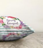 - Sonil-K-2387-Gorsel3 - Realhomes  Spring Bouquet Temalı Modern Dijital Baskılı Raşel Kadife Yastık Kılıfı Realhomes