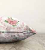 - Sonil-K-2389-Gorsel3 - Realhomes Hint Motifli Gül Desenli Dijital Baskılı Raşel Kadife Yastık Kırlent Kılıfı Realhomes