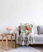 - Sonil-K-2409-Gorsel2 - Realhomes Demet Çiçek Dijital Baskılı Raşel Kadife Yastık Kırlent Kılıfı Realhomes