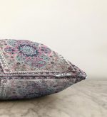 - Sonil-K-2413-Gorsel3 - Realhomes  Kare Çini Motifli Modern Dijital Baskılı Raşel Kadife Yastık Kılıfı Realhomes