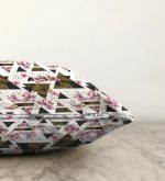 Mozaik Desenli Dekoratif Raşel Kadife Yastık Kırlent Kılıfı Realhomes