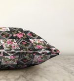 - Sonil-K-2454-Gorsel3 - Realhomes  Kavaniçe Kare Desenli Dekoratif Raşel Kadife Yastık Kırlent Kılıfı Realhomes