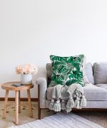 - Sonil-K-2462-Gorsel2 - Realhomes  Mint Yeşili Kavaniçe Motifli Dekoratif Raşel Kadife Yastık Kırlent Kılıfı Realhomes