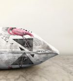 - Sonil-K-2466-Gorsel3 - Realhomes  Martı Desenli Flamingo Temalı Dijital Baskılı Raşel Kadife Yastık Kırlent Kılıfı Realhomes