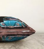 Vosvos Resimli Dijital Baskılı Raşel Kadife Yastık Kırlent Kılıfı Realhomes