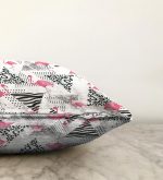 - Sonil-K-2487-Gorsel3 - Realhomes Puanlı Temalı Flamingo Desenli Dijital Baskılı Raşel Kadife Yastık Kırlent Kılıfı Realhomes