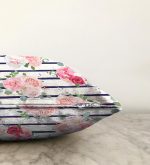 - Sonil-K-2498-Gorsel3 - Realhomes Mavi Çizgiler Desenli Dijital Baskılı Raşel Kadife Yastık Kırlent Kılıfı Realhomes