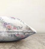 - Sonil-K-2521-Gorsel3 - Realhomes  Çiçek Motifli Dijital Baskılı Dekoratif Raşel Kadife Yastık Kırlent Kılıfı Realhomes