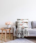 - Sonil-K-2527-Gorsel2 - Realhomes  Çiçekli Mızrak Motifli Dijital Baskılı Raşel Kadife Yastık Kırlent Kılıfı Realhomes