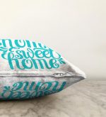 - Sonil-K-2556-Gorsel3 - Realhomes  Turkuaz Home Sweet Home Dijital Baskılı Raşel Kadife Yastık Kırlent Kılıfı Realhomes