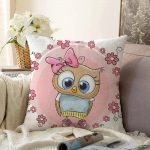 RealHomes Dijital Baskılı Dekoratif Raşel Kadife Yastık Kırlent Kılıfı Realhomes