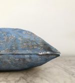 - Sonil-K-3002-Gorsel3 - Realhomes  Yağlı Boya Mavi Ağaç Motifleri Dijital Baskılı Raşel Kadife Yastık Kırlent Kılıfı Realhomes