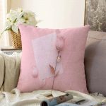 - Sonil-K-3017-Gorsel1 - Realhomes  3D Gül ve Mektup Temalı Dijital Baskılı Raşel Kadife Yastık Kırlent Kılıfı Realhomes