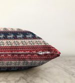 - Sonil-K-3022-Gorsel3 - Realhomes  Yılbaşı Geyikleri Motifli Dijital Baskılı Raşel Kadife Yastık Kırlent Kılıfı Realhomes