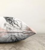 Realhomes Dijital Baskılı Dekoratif Raşel Kadife Yastık Kırlent Kılıfı Realhomes