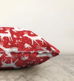 Realhomes Özel Tasarımlı Dijital Baskılı Modern Raşel Kadife Yastık Kırlent Kılıfı Realhomes