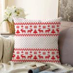 Realhomes Özel Tasarımlı Dijital Baskılı Modern Raşel Kadife Yastık Kırlent Kılıfı Realhomes