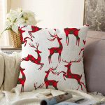 Realhomes Özel Tasarımlı Dijital Baskılı Modern Raşel Kadife Yastık Kırlent Kılıfı Realhomes