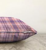 - Sonil-K-3086-Gorsel3 - Realhomes Lila Ekose Desenli Dekoratif Raşel Kadife Yastık Kırlent Kılıfı Realhomes