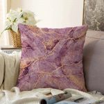 - Sonil-K-3121-Gorsel1 - Realhomes Altın Yaldızlı Mermer Desenli Dijital Baskılı Raşel Kadife Yastık Kırlent Kılıfı Realhomes