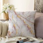 - Sonil-K-3124-Gorsel1 - Realhomes Altın Yaldız Çizgili Mermer Desenli Dekoratif Raşel Kadife Yastık Kırlent Kılıfı Realhomes