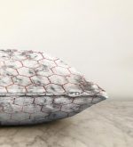 - Sonil-K-3143-Gorsel3 - Realhomes  Mermer ve Petek Desenli Dijital Baskılı Raşel Kadife Yastık Kırlent Kılıfı Realhomes