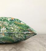 - Sonil-K-3157-Gorsel3 - Realhomes  Amazon Yaprakları Dijital Baskılı Modern Raşel Kadife Yastık Kırlent Kılıfı Realhomes