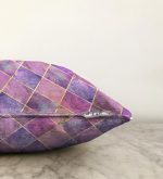 - Sonil-K-3179-Gorsel3 - Realhomes Geometrik Açık Pudra Renkli Modern Raşel Kadife Yastık Kırlent Kılıfı Realhomes