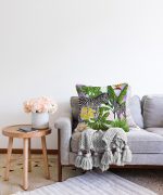 Egzotik Zebra Desenli Modern Raşel Kadife Yastık Kırlent Kılıfı Realhomes