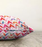 - Sonil-K-3203-Gorsel3 - Realhomes  Geometrik Desenli Renkli Zeminli Modern Raşel Kadife Yastık Kırlent Kılıfı Realhomes