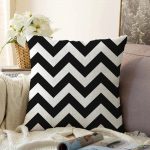 - Sonil-K-321-Gorsel1 - Realhomes  Modern Zigzag Desenli Dijital Baskılı Dekoratif Raşel Kadife Yastık Kırlent Kılıfı Realhomes