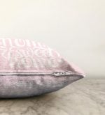 Home Sweet Home Dijital Baskılı Dekoratif Raşel Kadife Yastık Kırlent Kılıfı Realhomes