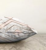 - Sonil-K-3245-Gorsel3 - Realhomes  Mermer Zeminli Geometrik Detaylı Modern Raşel Kadife Yastık Kırlent Kılıfı Realhomes