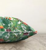 - Sonil-K-3265-Gorsel3 - Realhomes  Tropikal Orman Tasarımlı Dijital Baskılı Raşel Kadife Yastık Kırlent Kılıfı Realhomes