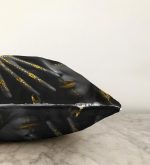 - Sonil-K-3345-Gorsel3 - Realhomes  Siyahi Kadın Tasarımlı 3D Dijital Baskılı Modern Raşel Kadife Yastık Kırlent Kılıfı Realhomes