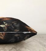 Gold Siyahı Kadın Özel Tasarımlı Dekoratif Raşel Kadife Yastık Kırlent Kılıfı Realhomes