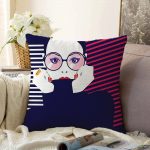 - Sonil-K-3364-Gorsel1 - Realhomes  Icon Women Özel Tasarımlı Dijital Baskılı Raşel Kadife Yastık Kırlent Kılıfı Realhomes