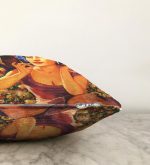 Mutluluk Çiçekleri Vintage Tasarımlı Dijital Baskılı Raşel Kadife Yastık Kırlent Kılıfı Realhomes