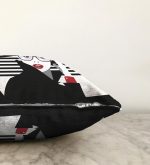 - Sonil-K-3394-Gorsel3 - Realhomes Siyah Beyaz Fashion Woman Tasarımlı Dekoratif Raşel Kadife Yastık Kırlent Kılıfı Realhomes