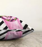 Coco Pops Pempe Siyah Tasarımlı Modern Dekoratif Raşel Kadife Yastık Kırlent Kılıfı Realhomes