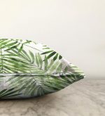 - Sonil-K-3405-Gorsel3 - Realhomes  Suluboya İnce Yapraklar Modern Tasarımlı Dekoratif Raşel Kadife Yastık Kırlent Kılıfı Realhomes
